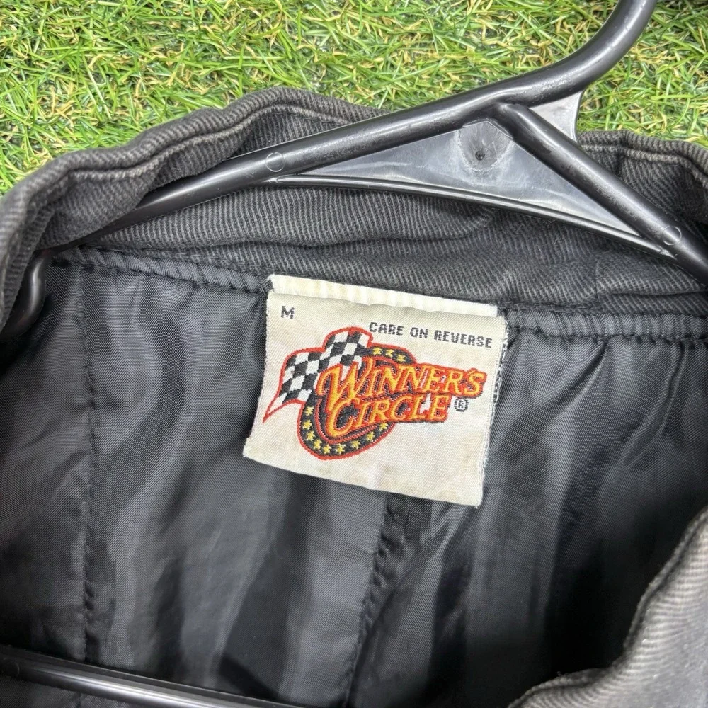 Dale Earnhardt The Intimidator Jacket Mens Medium Winners Circle Canvas y2k